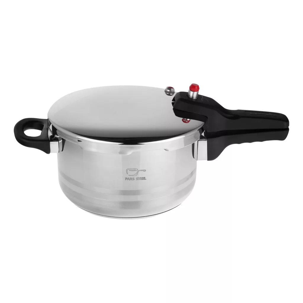 زودپز پارس استیل مدل کف سه لایه خط دار گنجایش 4.5 ليتر – تولید محدود