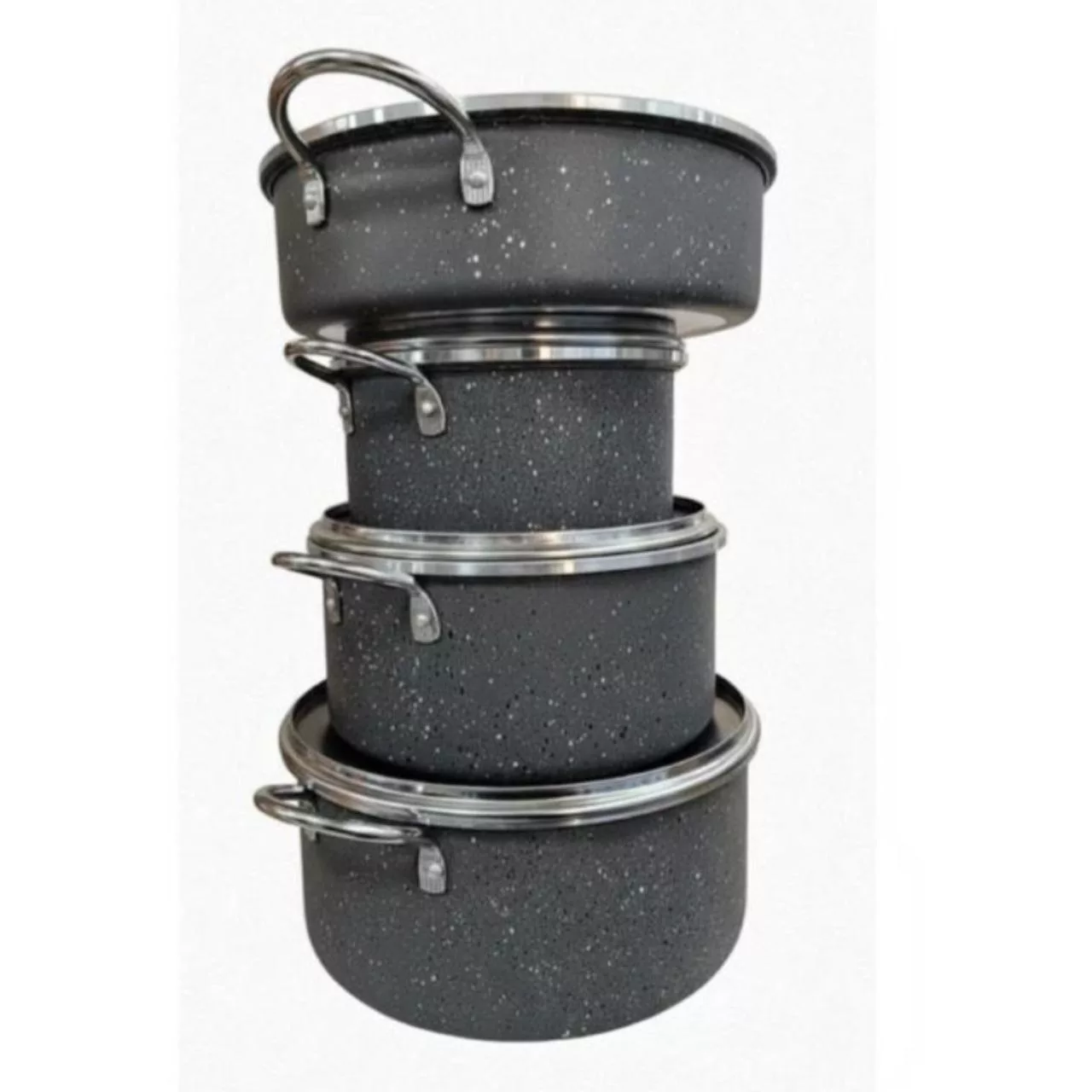 سرویس قابلمه و تابه گرانیتی 7 پارچه فرموک طرح ایفل