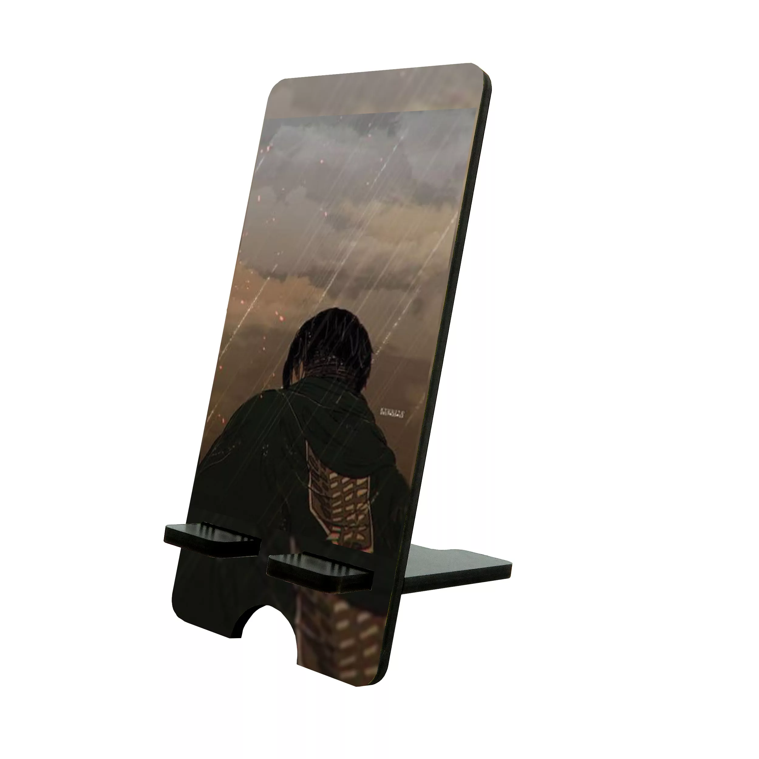 پایه نگهدارنده گوشی موبایل و تبلت طرح  Attack on titan کد 8305373