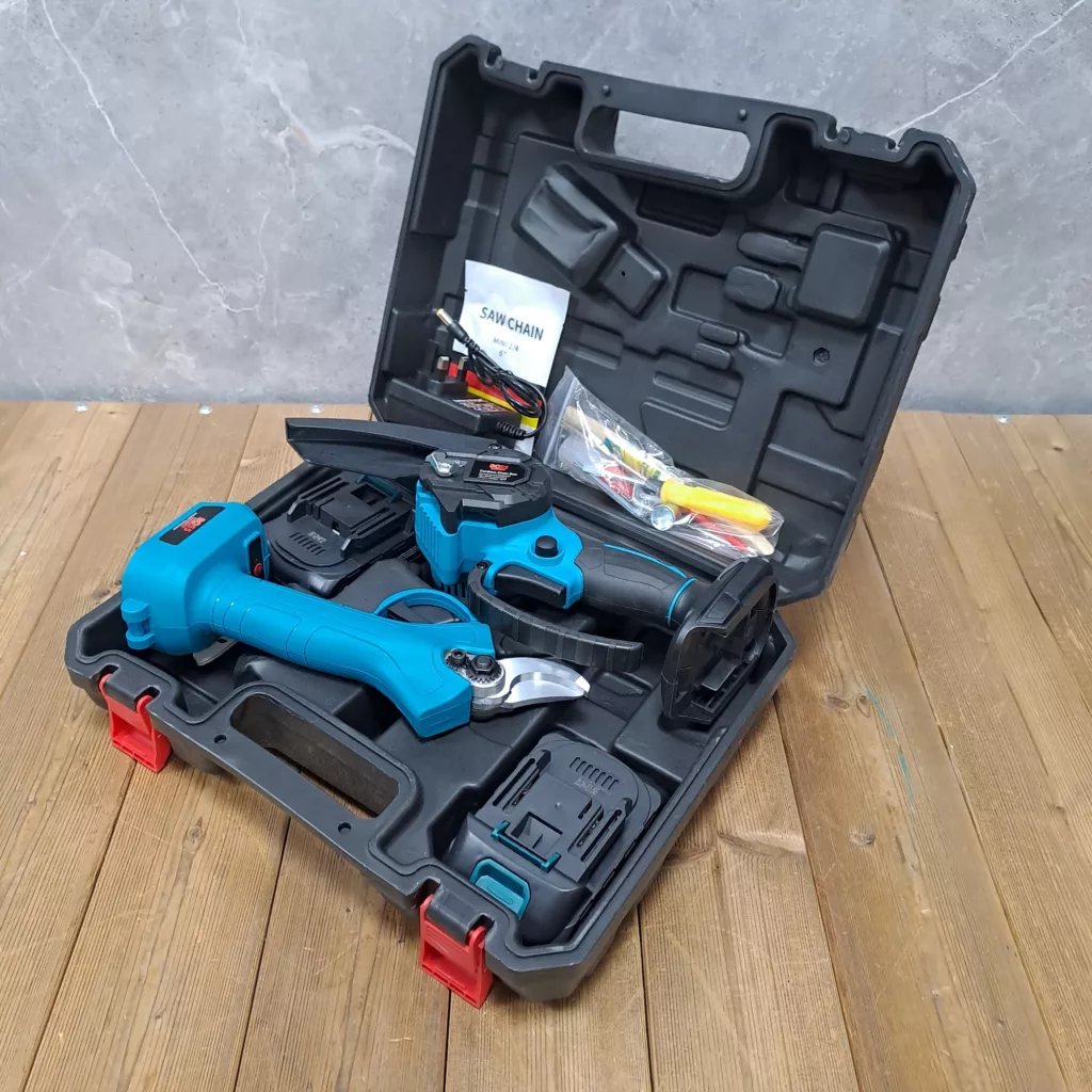 قیچی و اره شارژی باس مدل 88VF مجموعه 2 عددی