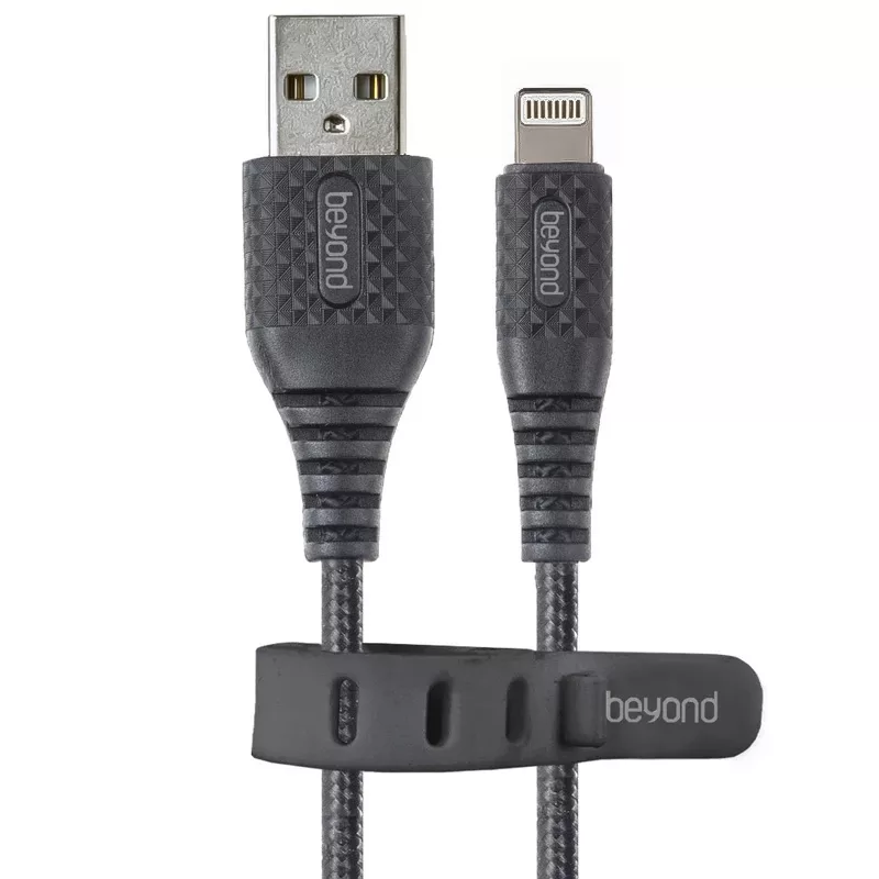 کابل تبدیل USB به لایتنینگ بیاند مدل BUL-201 CHARGE DATA طول 1 متر