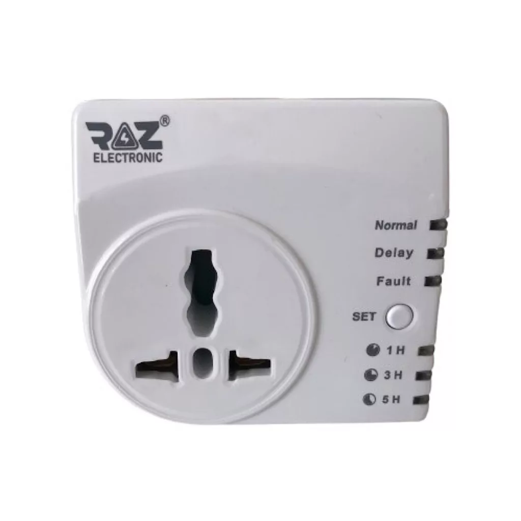 محافظ و مبدل برق راز مدل تایمر دار