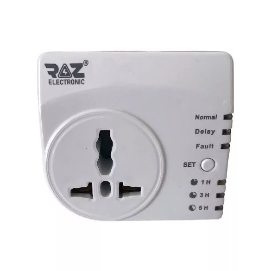 محافظ و مبدل برق راز مدل تایمر دار