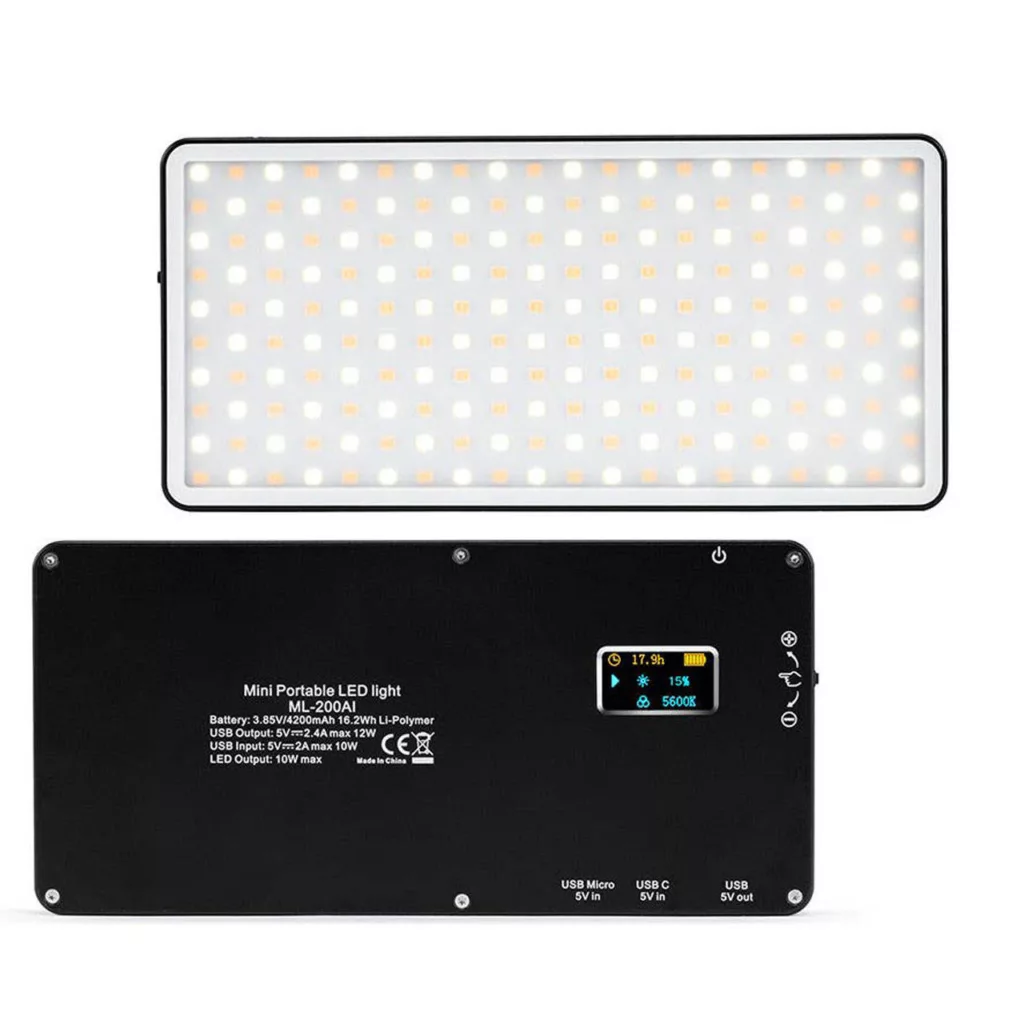 نور ثابت ال ای دی مکس لایت مدل ML-200AI کد 196