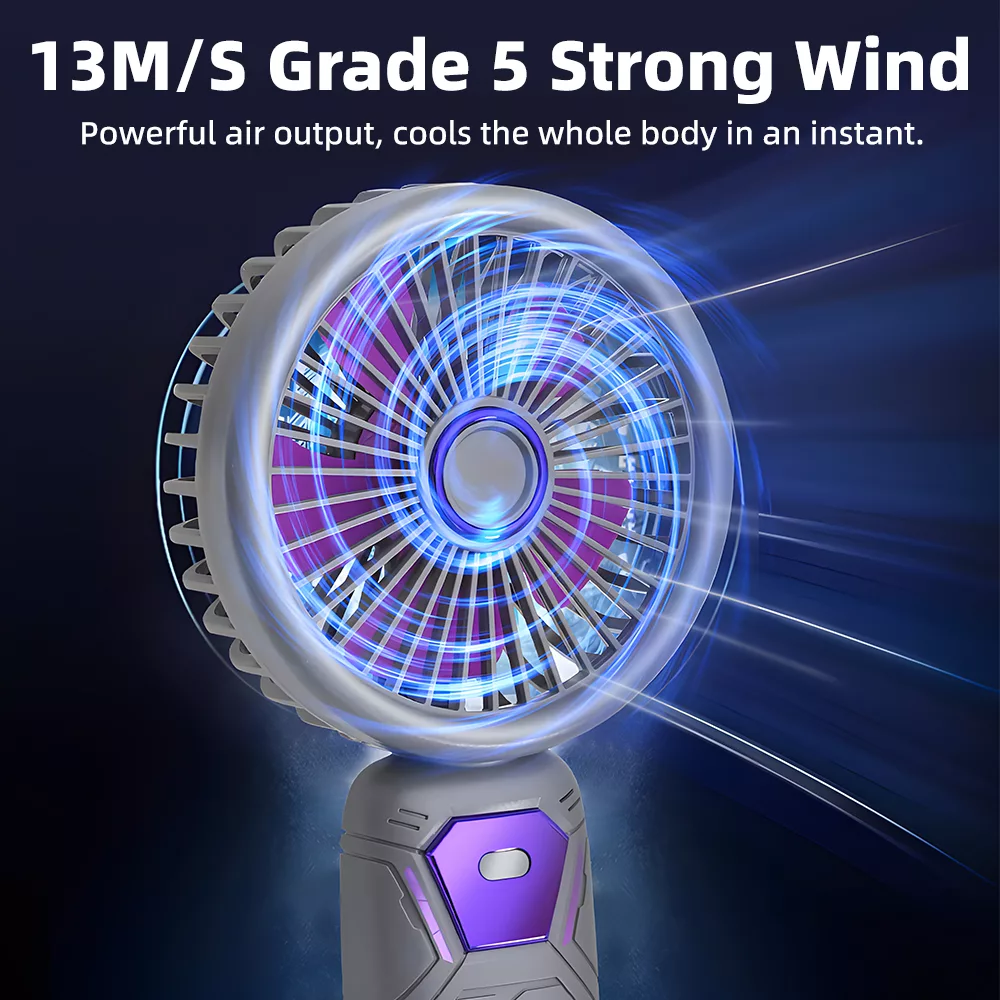 پنکه دستی هیوندای مدل PF-006 با ظرفیت 1200 میلی آمپر ساعت