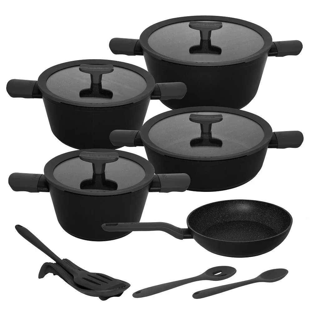 سرویس قابلمه و تابه گرانیتی 13 پارچه لیدوما مدل لئو