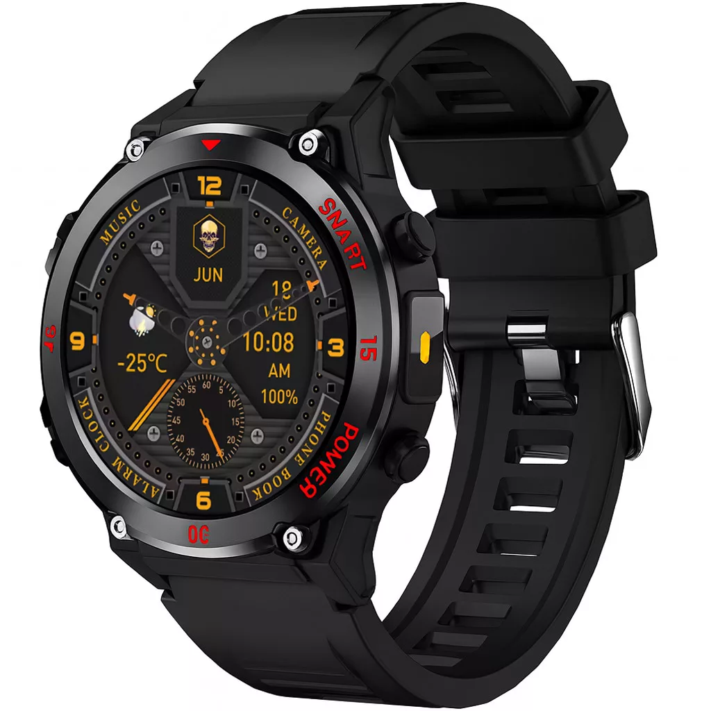 ساعت هوشمند 48 میلیمتری مدل JB8OOUItra بند سیلیکونی