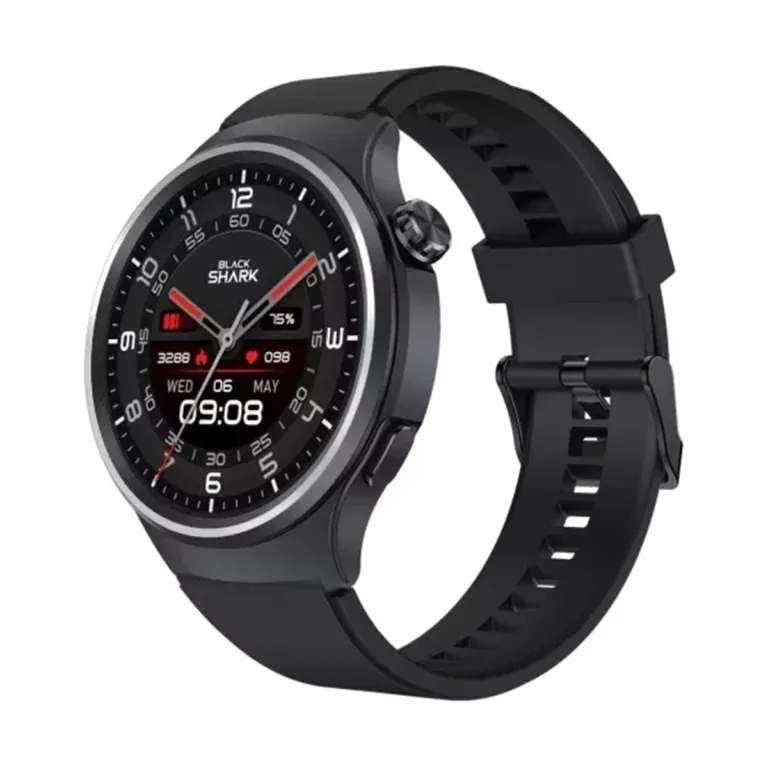 ساعت هوشمند 46 میلی متری بلک شارژ مدل A3 با بند سیلیکونی