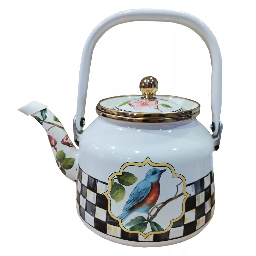 ست کتری و قوری مدل پرنده کد 4248