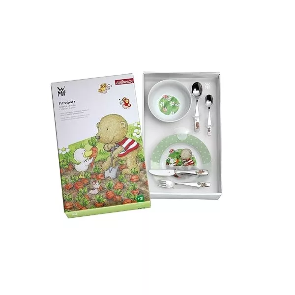 سرویس غذاخوری 6 پارچه کودک دبلیو ام اف مدل Pitzelpatz