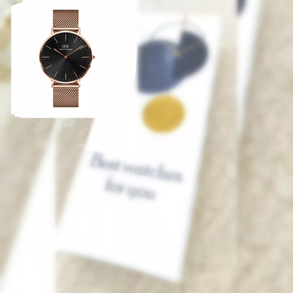 ساعت مچی عقربه ای زنانه  مدل بند حصیری کد DW1