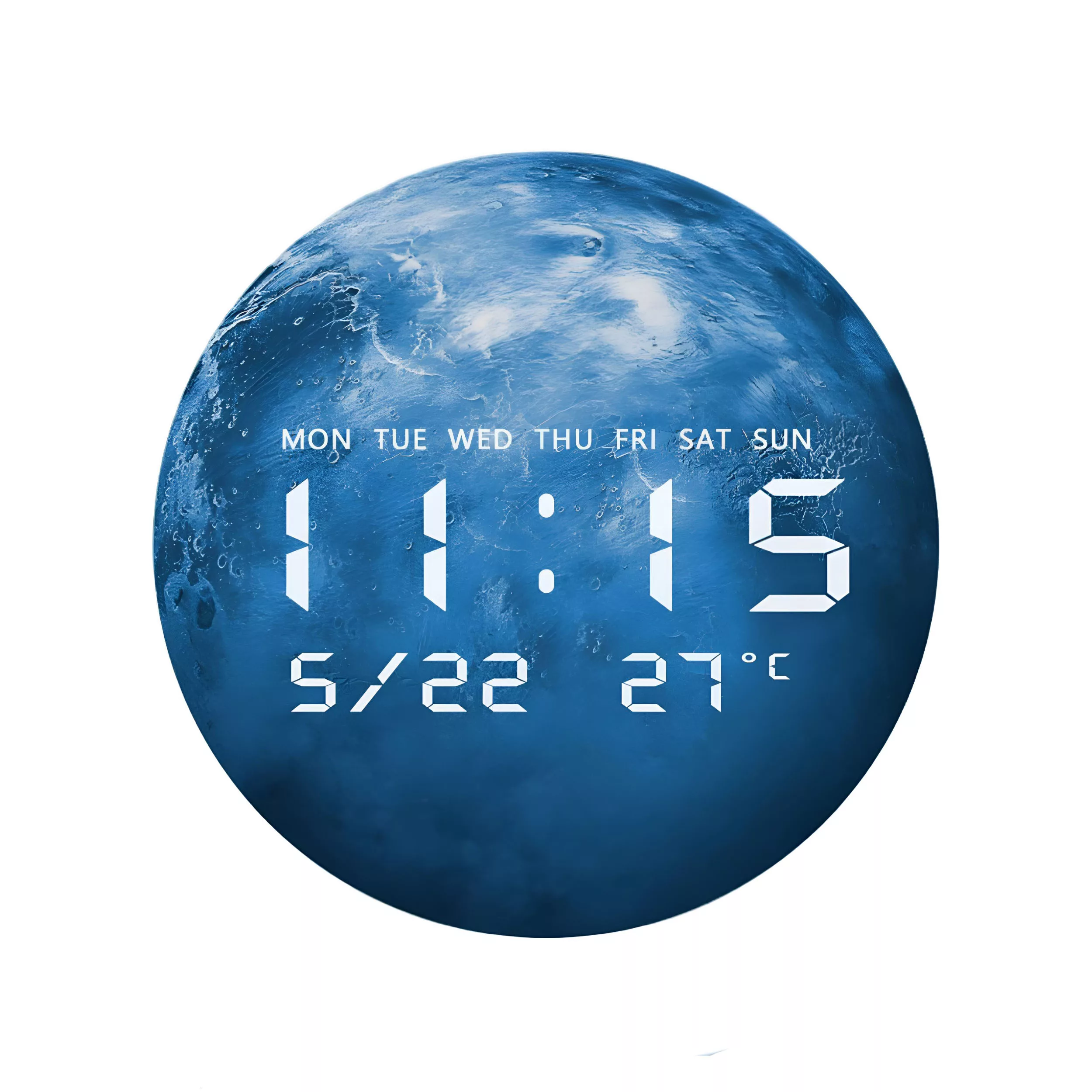 ساعت دیواری دیجیتال مدل JG 1001-3