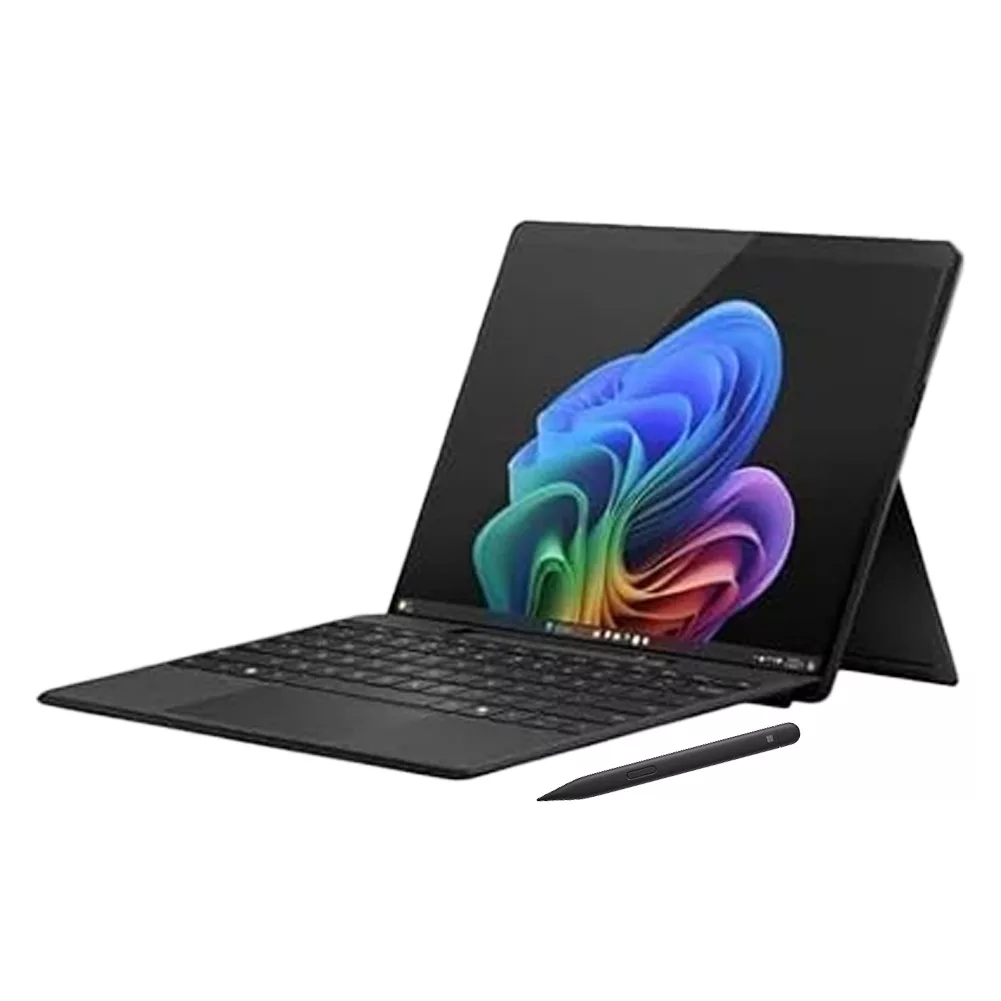 تبلت 13 اینچی مایکروسافت مدل Surface Pro 10-Core Ultra 7 165U ظرفیت 1 ترابایت و رم 64 گیگابایت به همراه کیبورد Surface Pro Copilot و قلم Slim Pen 2