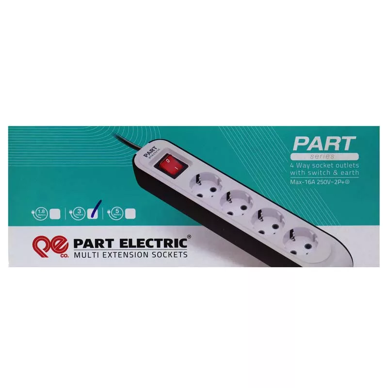 چندراهی برق پارت الکتریک مدل PE-8758