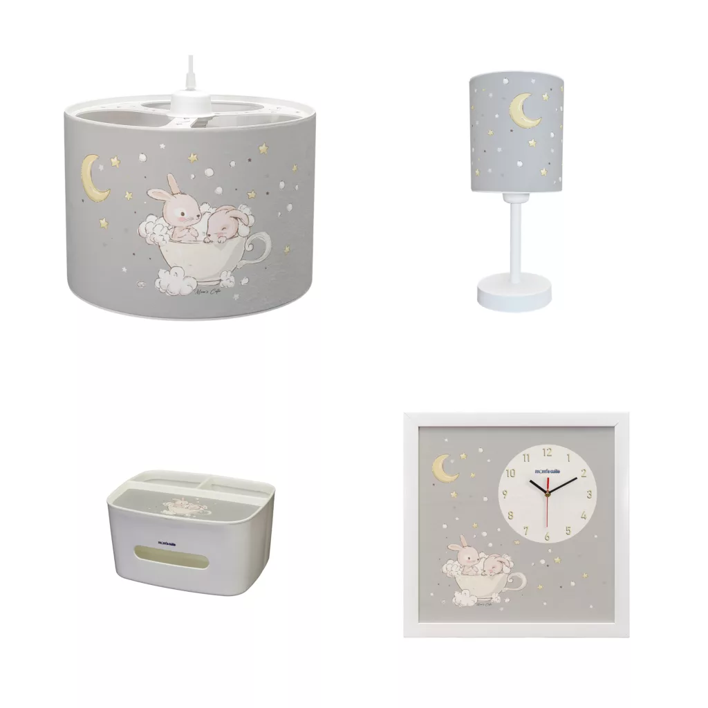 ست لوستر کودک مامز کیوتی مدل PL-83 بسته 4 عددی