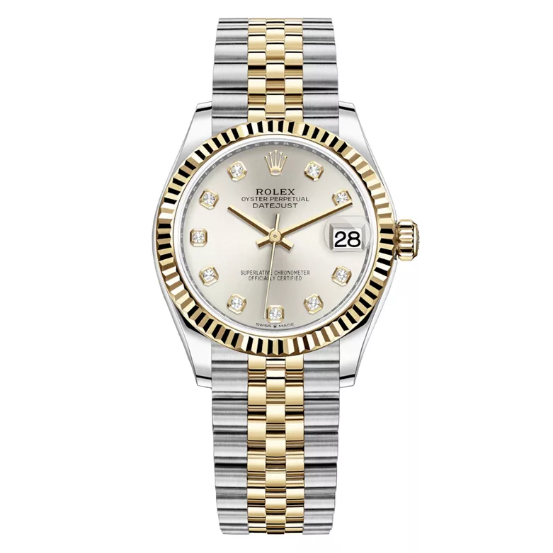 ساعت مچی عقربه ای مدل دیت جاست کد HC3001