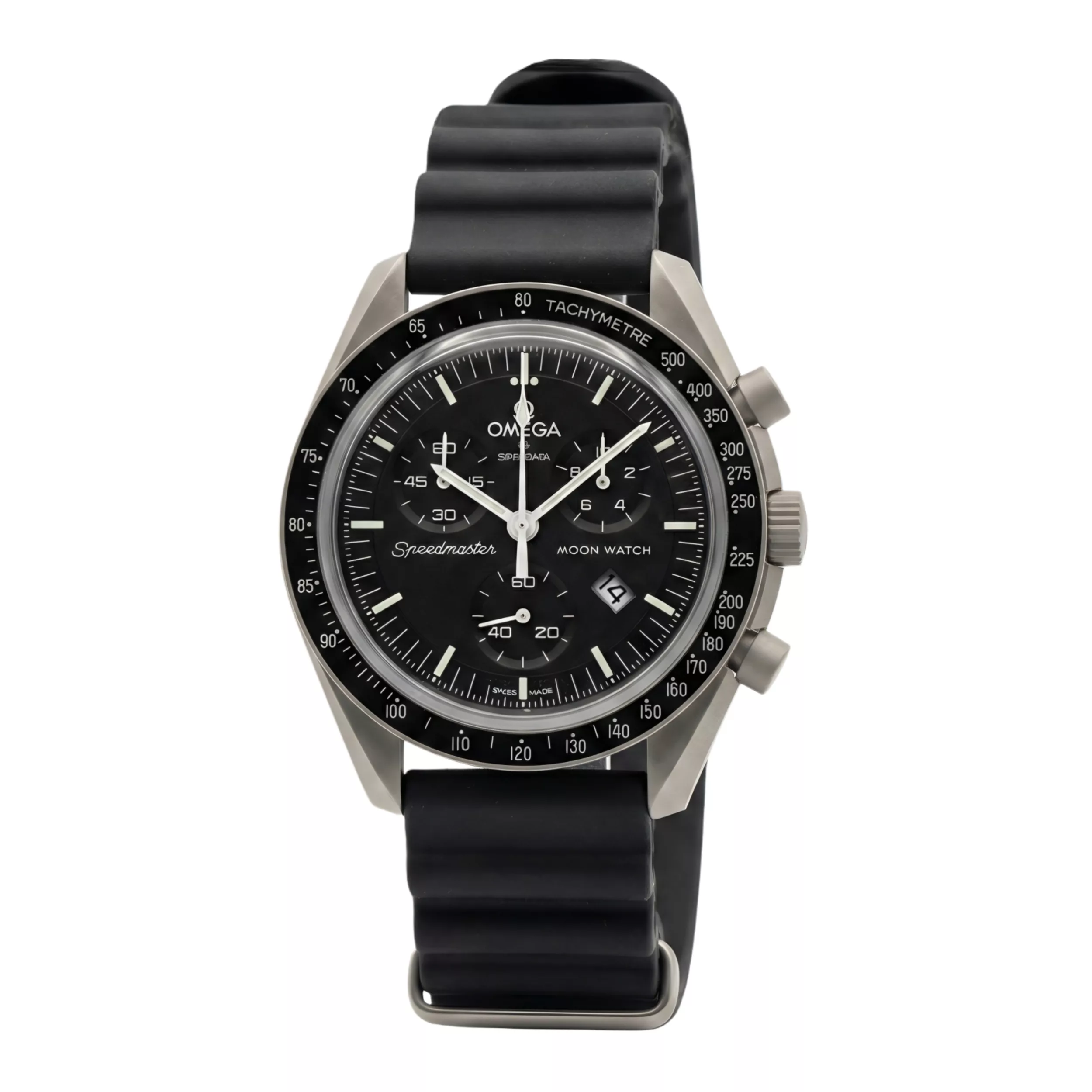 ساعت مچی عقربه‌ای  مدل اسپرت لوکس تک موتوره دیت جاست بند پیو کد O1