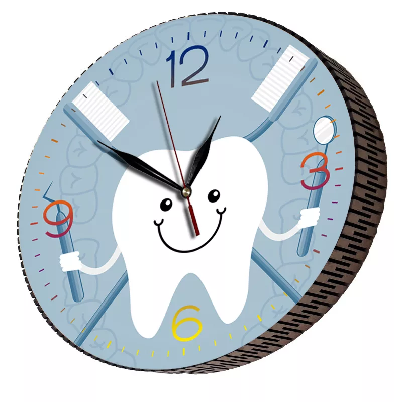 ساعت دیواری مدل دندانپزشکی
