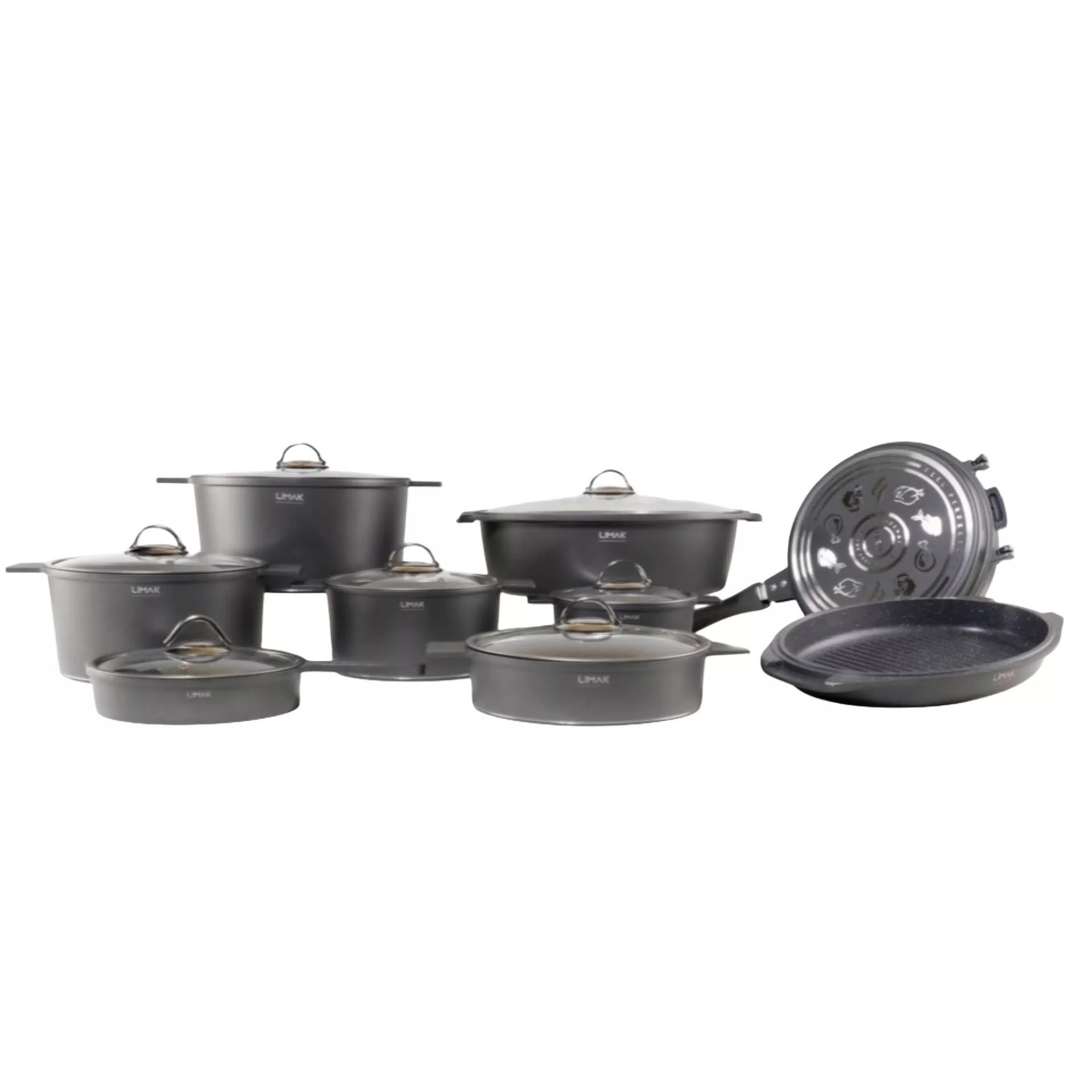 سرویس قابلمه 17 پارچه گرانیتی لیماک مدل جرمنی کد 20021