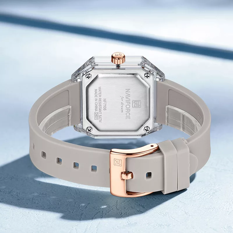 ساعت مچی عقربه‌ای کوارتز زنانه نیوی فورس مدل NF7106