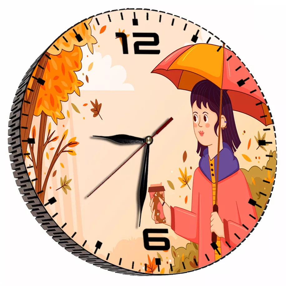 ساعت دیواری مدل پاییز
