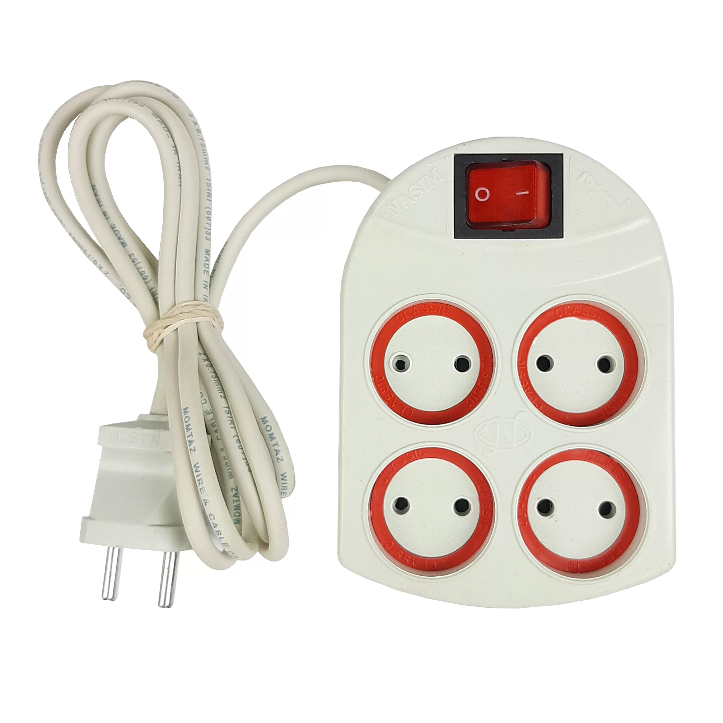 چندراهی برق مستر نیرو مدل چهار خانه کد Nasim