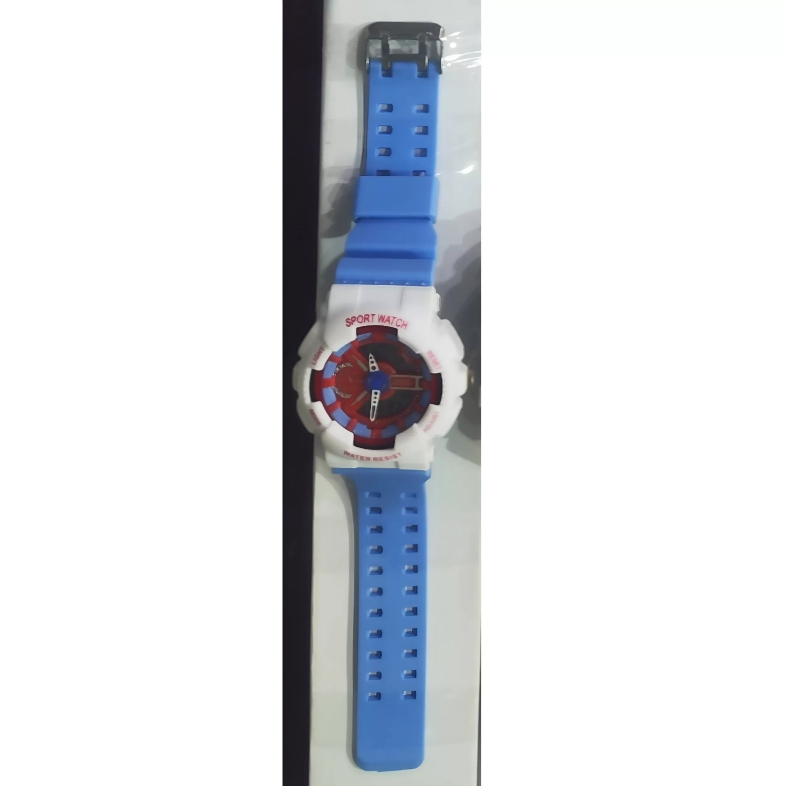 ساعت مچی عقربه‌ای کوارتز مدل اسپرت دو زمانه کرنوگراف بند پیو کد ۱