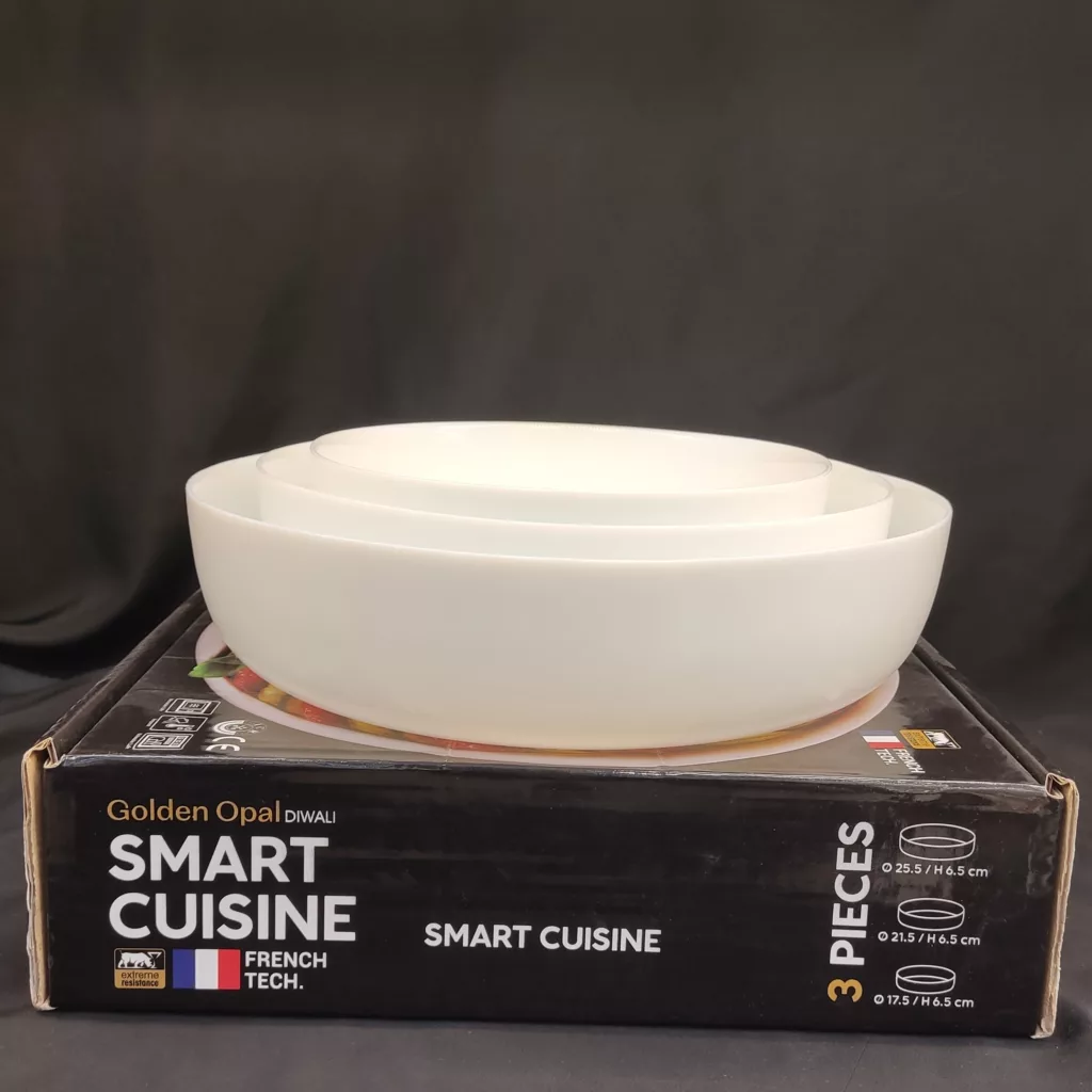 سرویس غذاخوری 3 پارچه 1 نفر گلدن اوپال مدل دیوالی کد 235