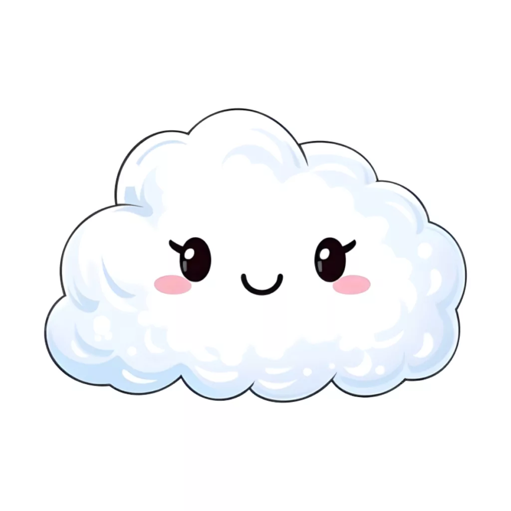 چراغ خواب اتاق کودک مدل ابر کد LU063