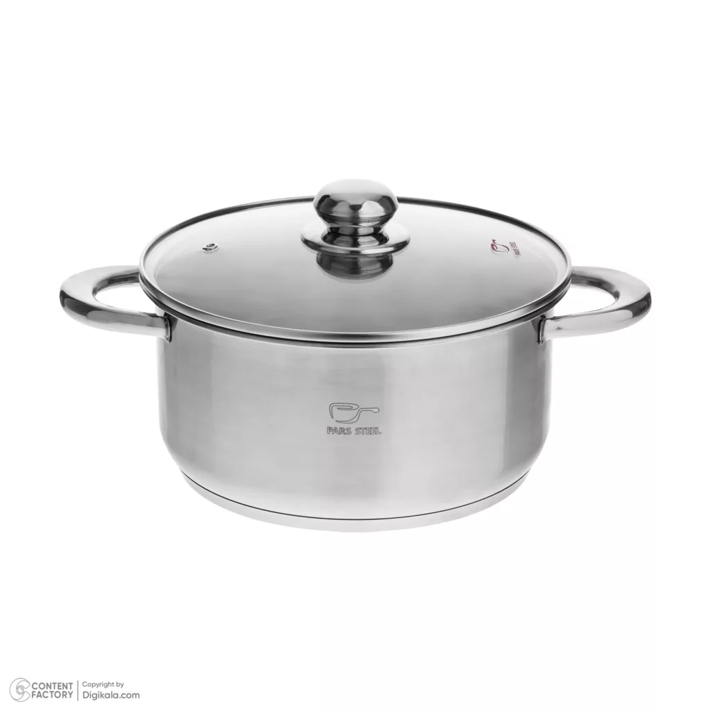سرویس پخت و پز 5 پارچه پارس استیل مدل پارس