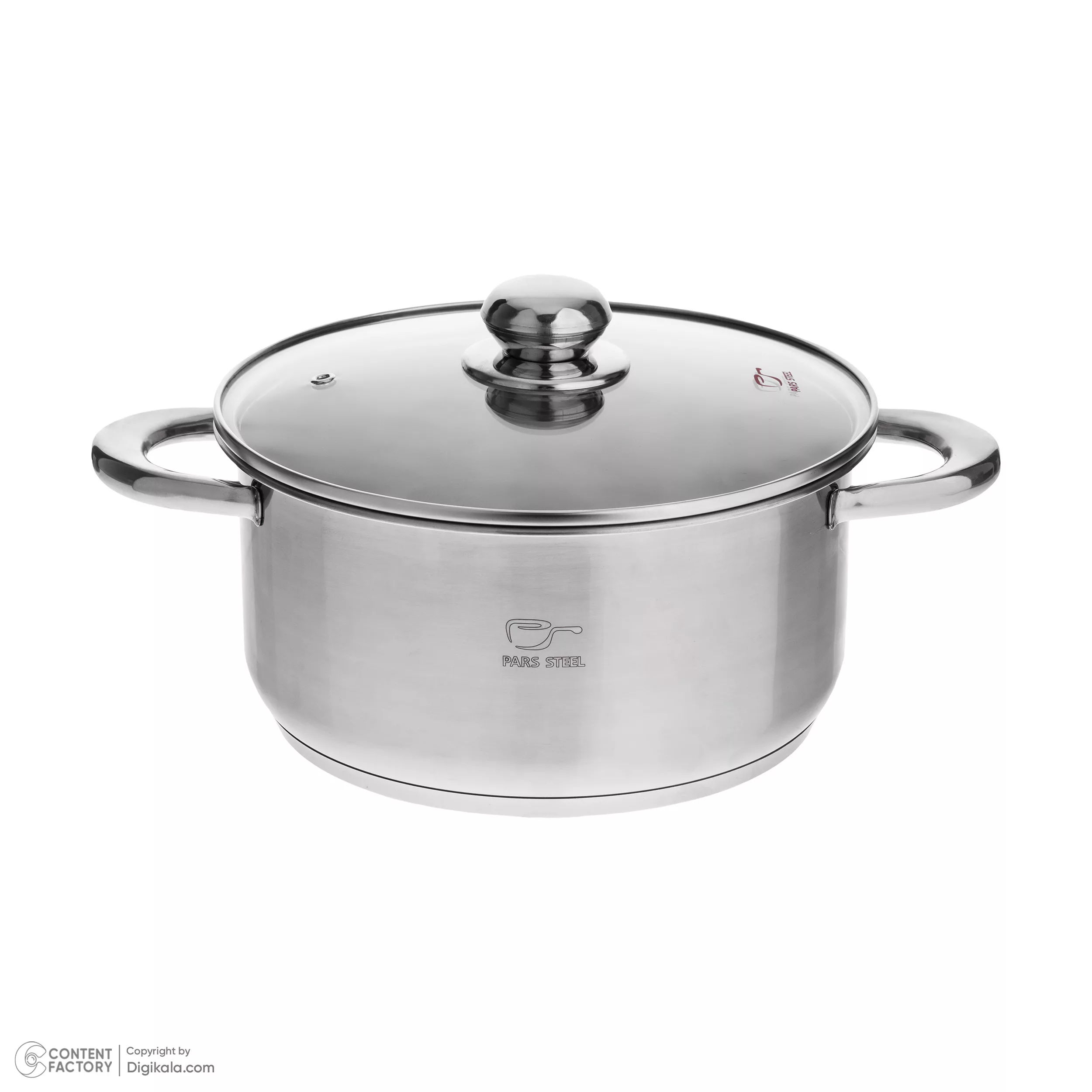 سرویس پخت و پز 5 پارچه پارس استیل مدل پارس