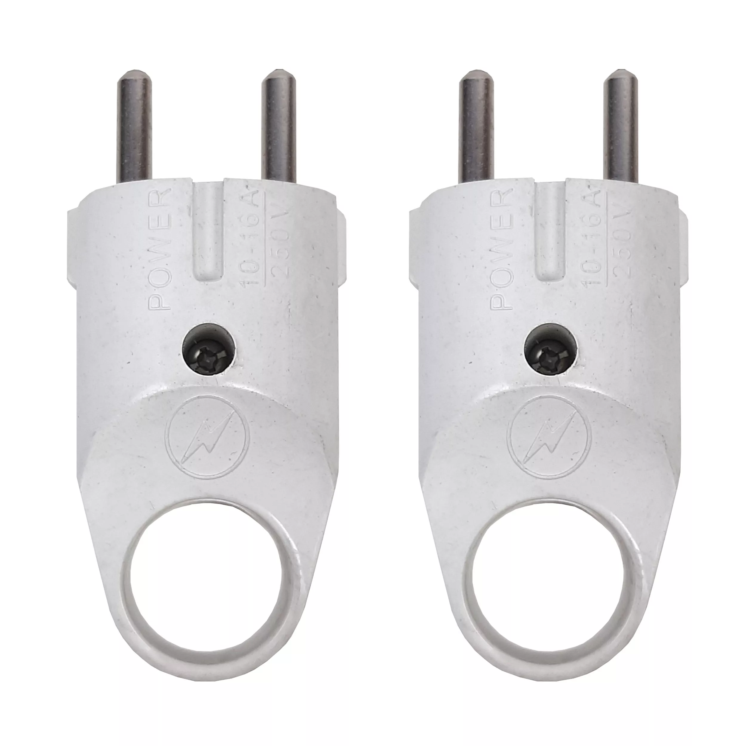 دوشاخه برق پاور مدل 250v کد 1 مجموعه 2 عددی