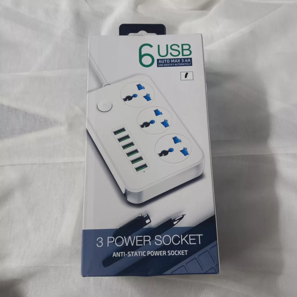 چندراهی برق مدل USB 6