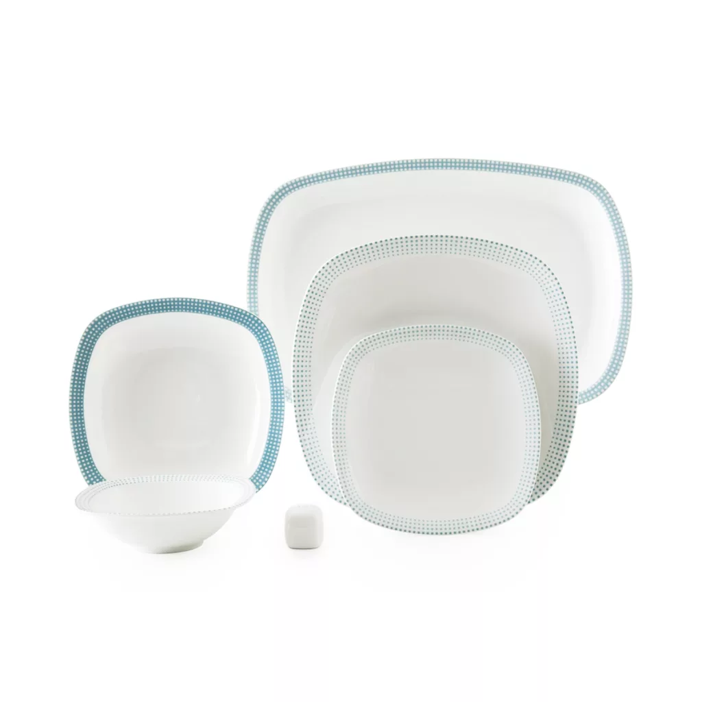 سرویس غذاخوری 27 پارچه 6 نفره چینی زرین ایران مدل Mon Belan