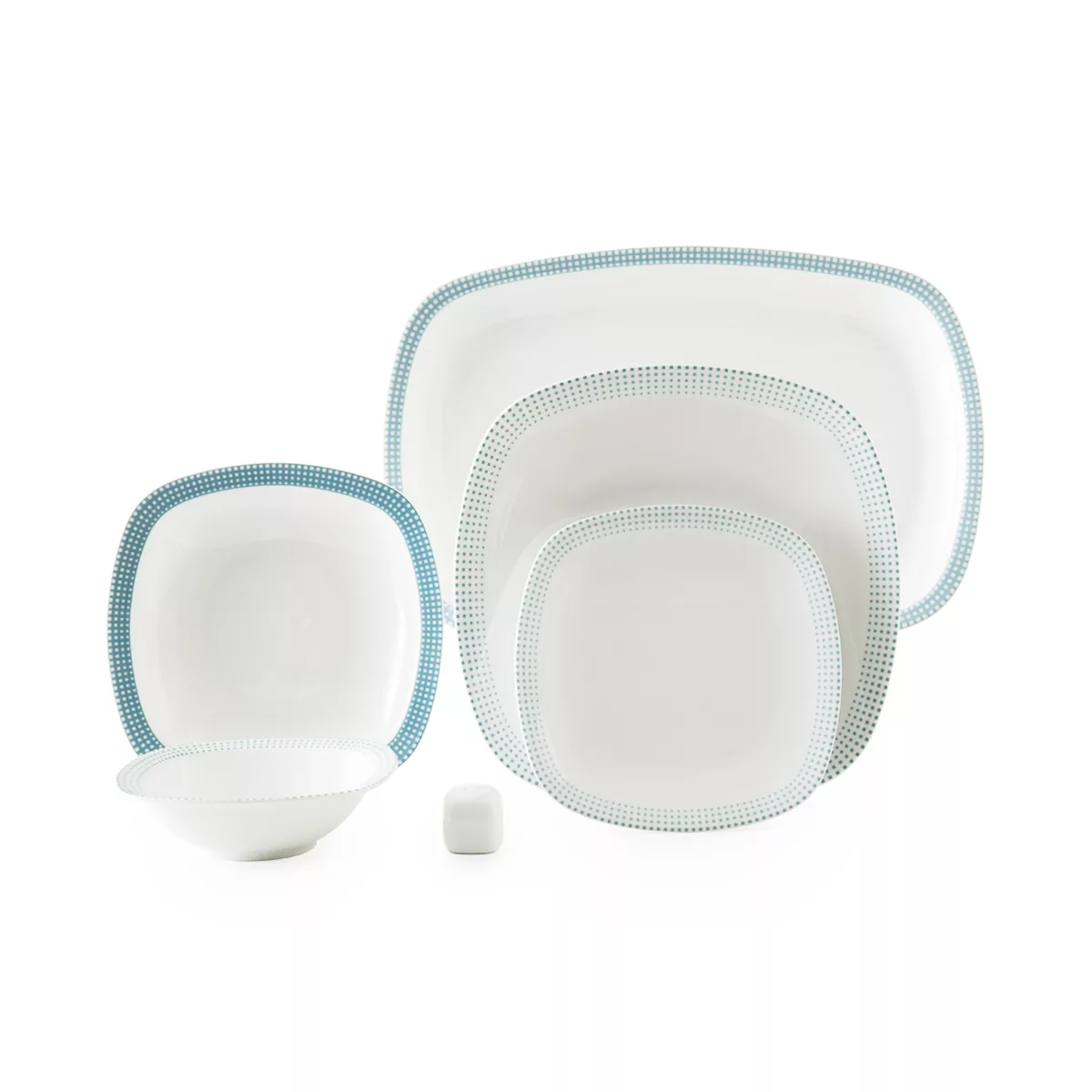 سرویس غذاخوری 27 پارچه 6 نفره چینی زرین ایران مدل Mon Belan