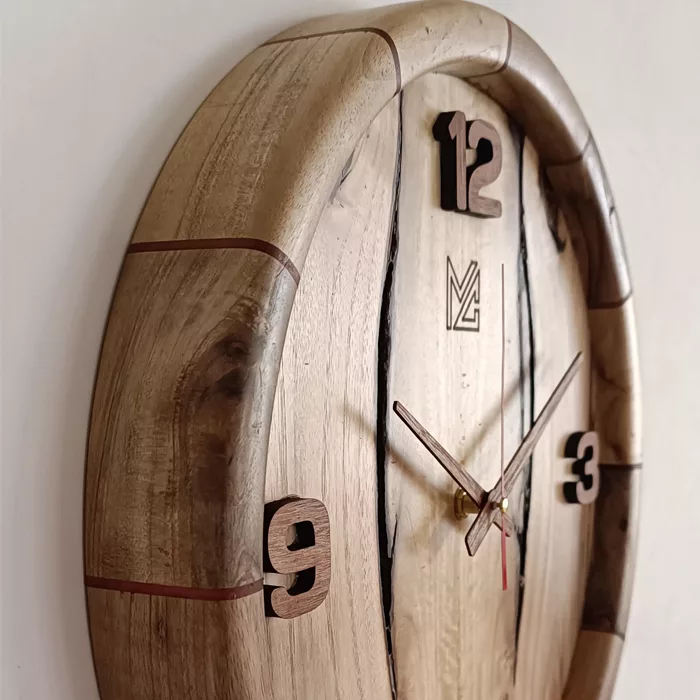 ساعت دیواری طرح رینگی کد 10