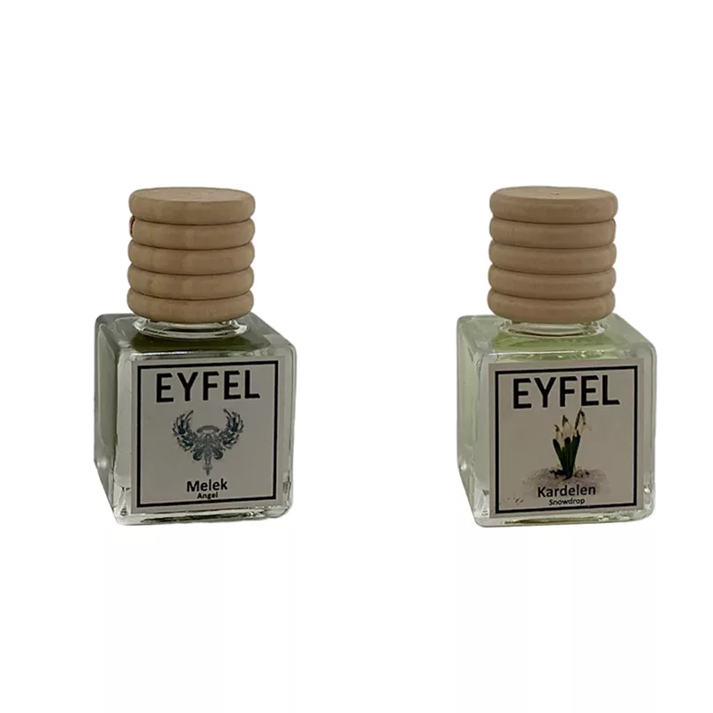 خوشبوکننده خودرو مدل آنجل و گل یخ حجم 10 میلی لیتر مجموعه 2 عددی