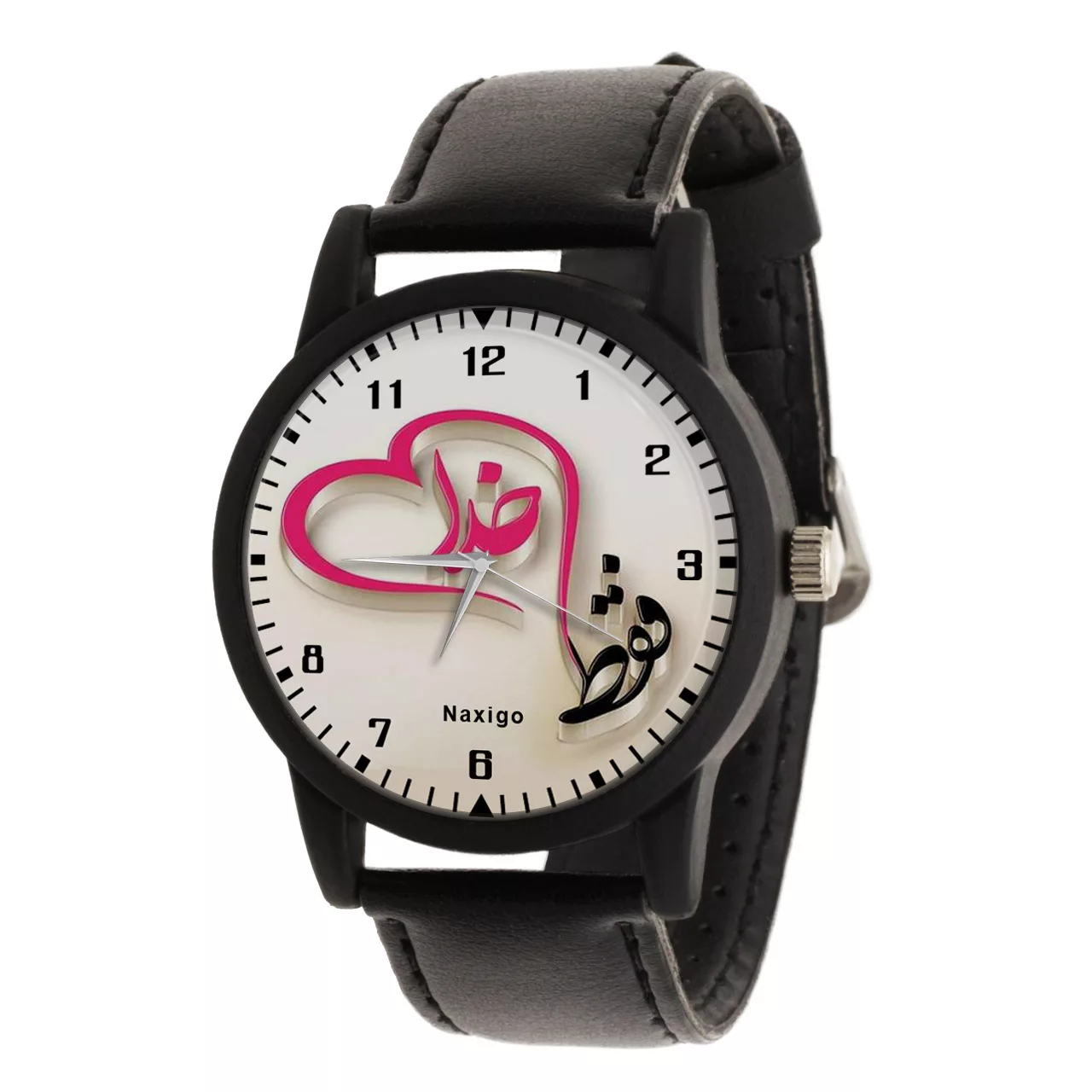 ساعت مچی عقربه ای ناکسیگو طرح فقط خدا کد LF4203