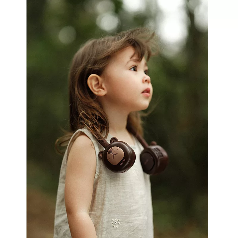 پنکه گردنی زوی زویی مدل Bear کد F18 ظرفیت 1800 میلی آمپر ساعت