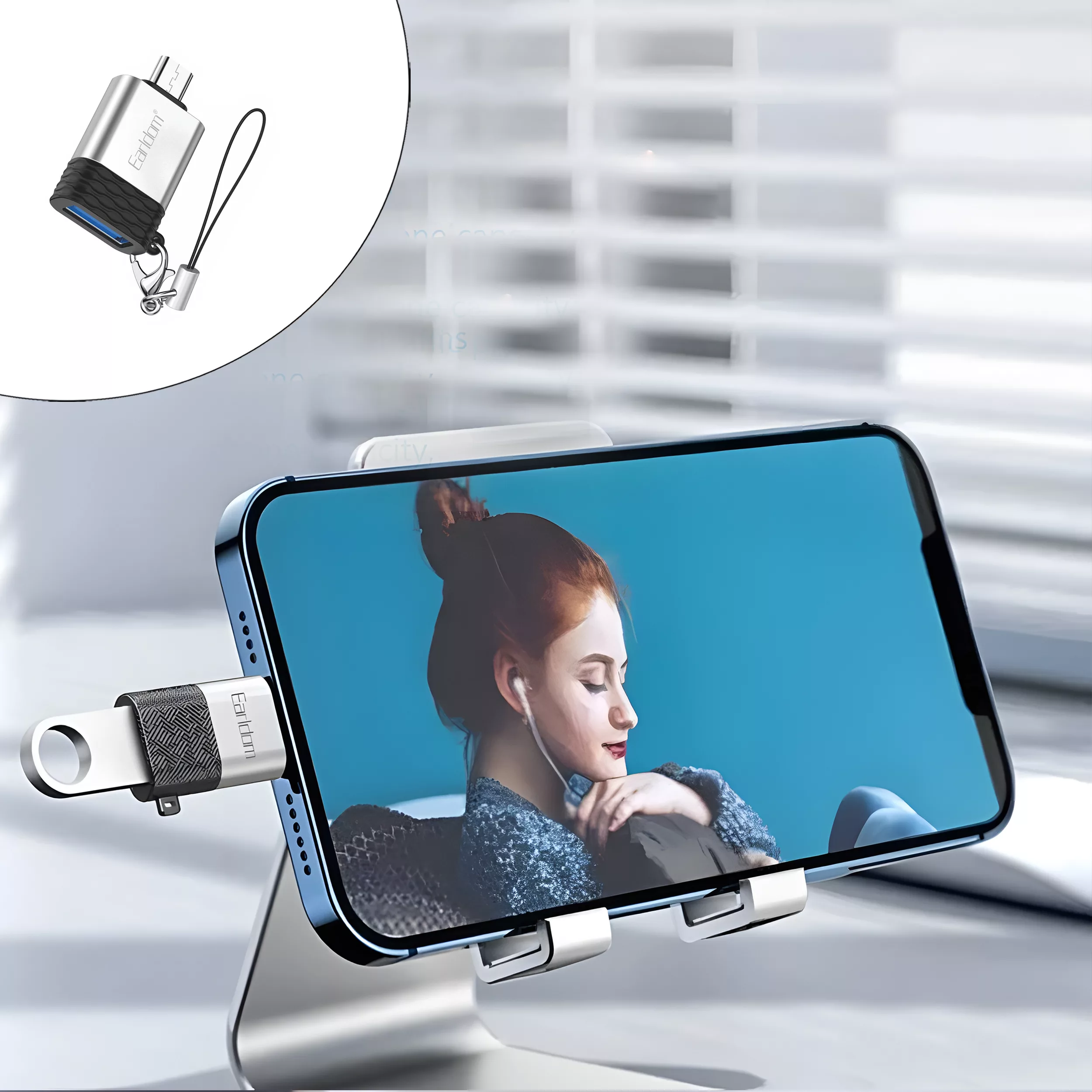 مبدل microusb به USB OTG مدل ET-OT73