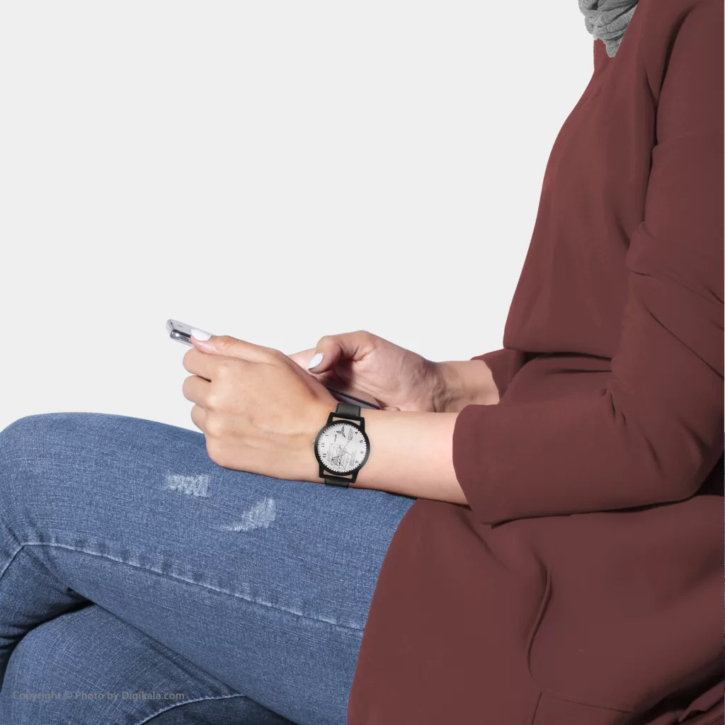 ساعت مچی عقربه ای زنانه و مردانه  والار طرح فیزیک کد LF2369