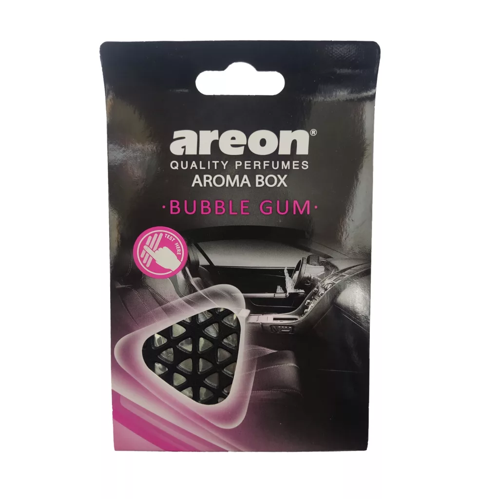 خوشبو کننده کتابی خودرو آرئون مدل Aroma box Bubbe Gum