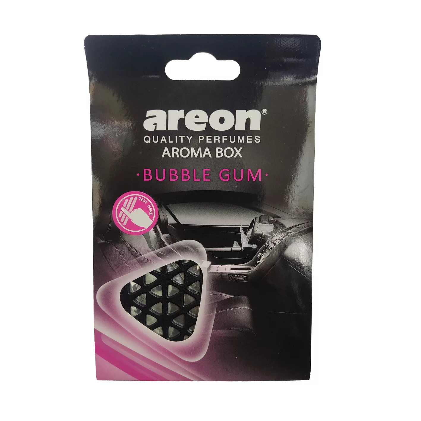 خوشبو کننده کتابی خودرو آرئون مدل Aroma box Bubbe Gum