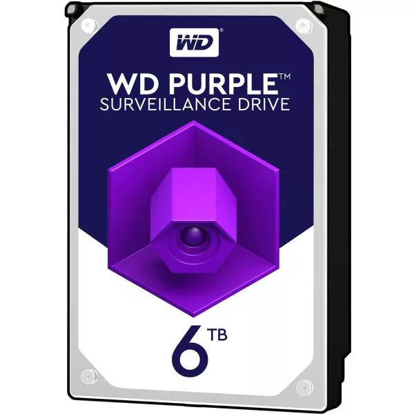 هارددیسک اینترنال وسترن دیجیتال مدل Purple WD63PURU ظرفیت 6 ترابایت