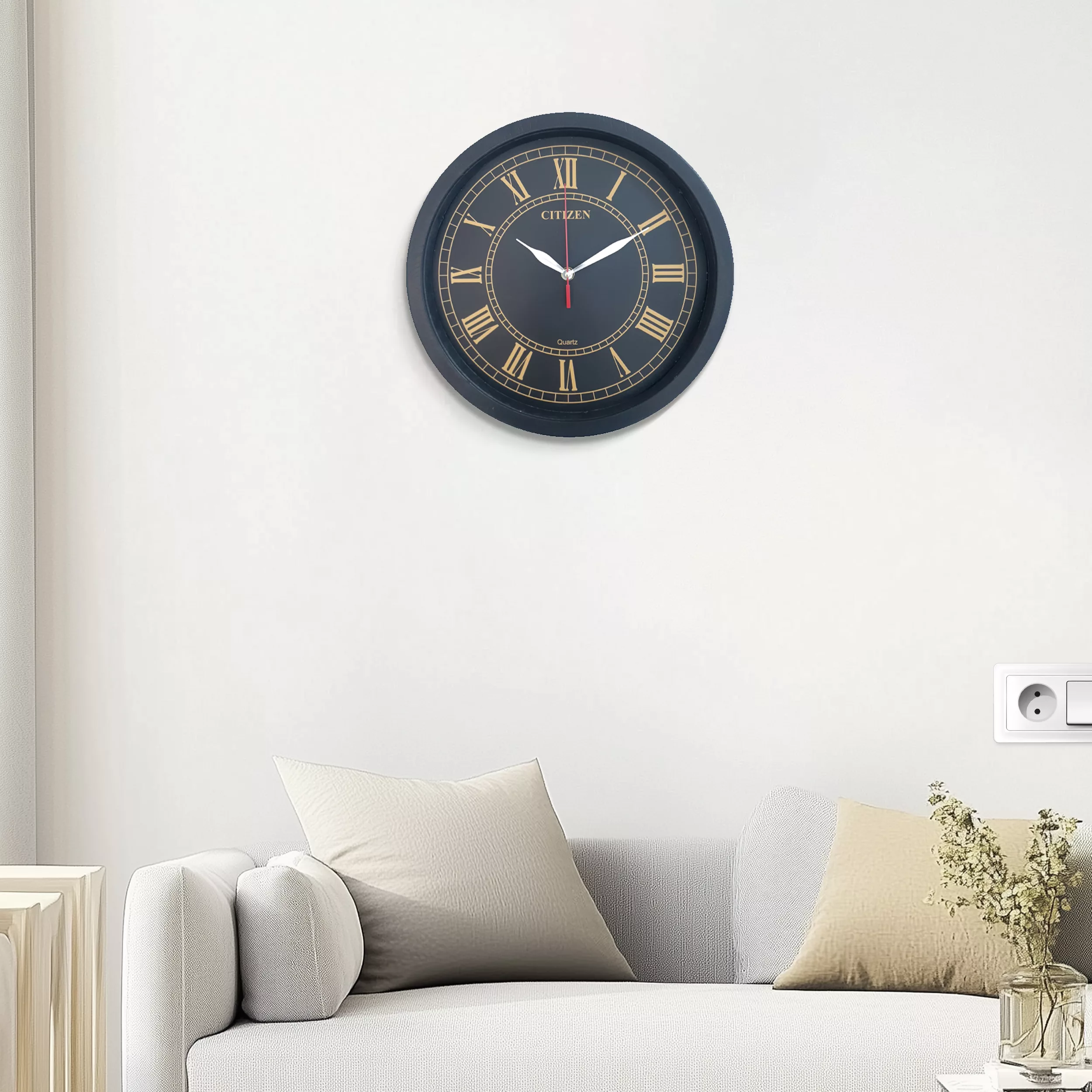 ساعت دیواری مدل رومی کد 0532