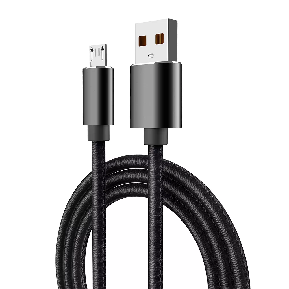 کابل تبدیل USB به microUSB هارمن مدل PU LEATHER500 طول 2 متر