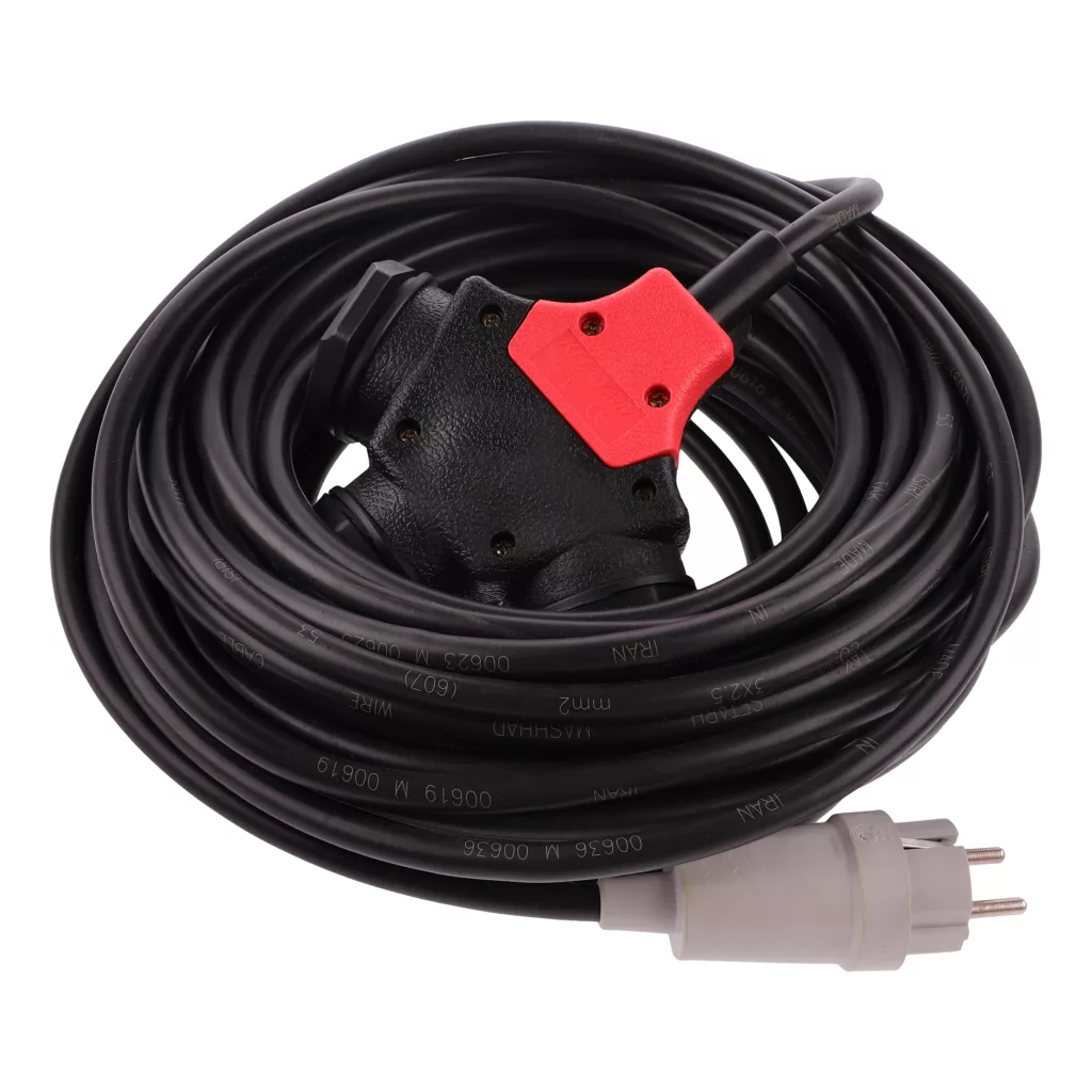 کابل سیار صنعتی خیام الکتریک مدل M25