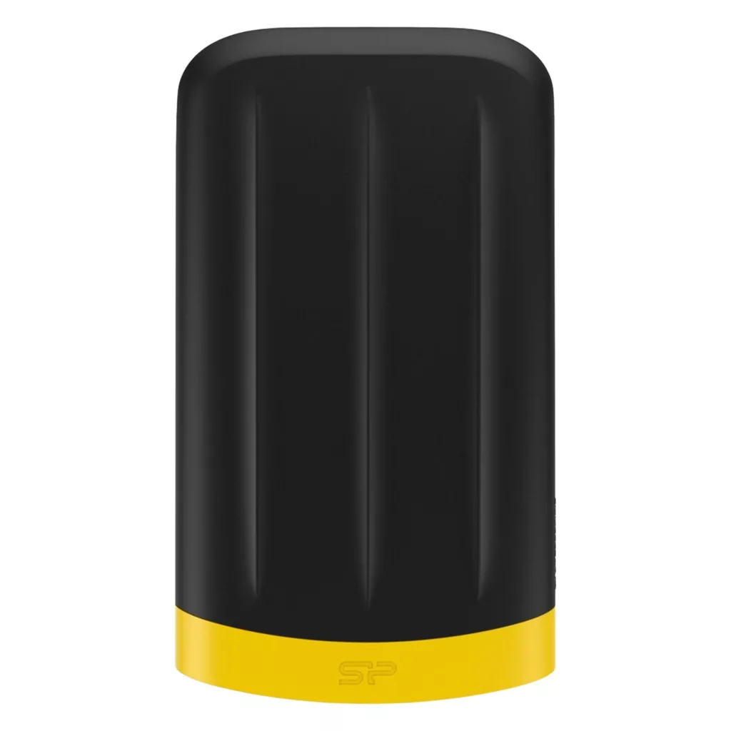 هارد اکسترنال سیلیکون پاور مدل Armor A65 ظرفیت دو ترابایت دارای رابط USB Type-A 3.2