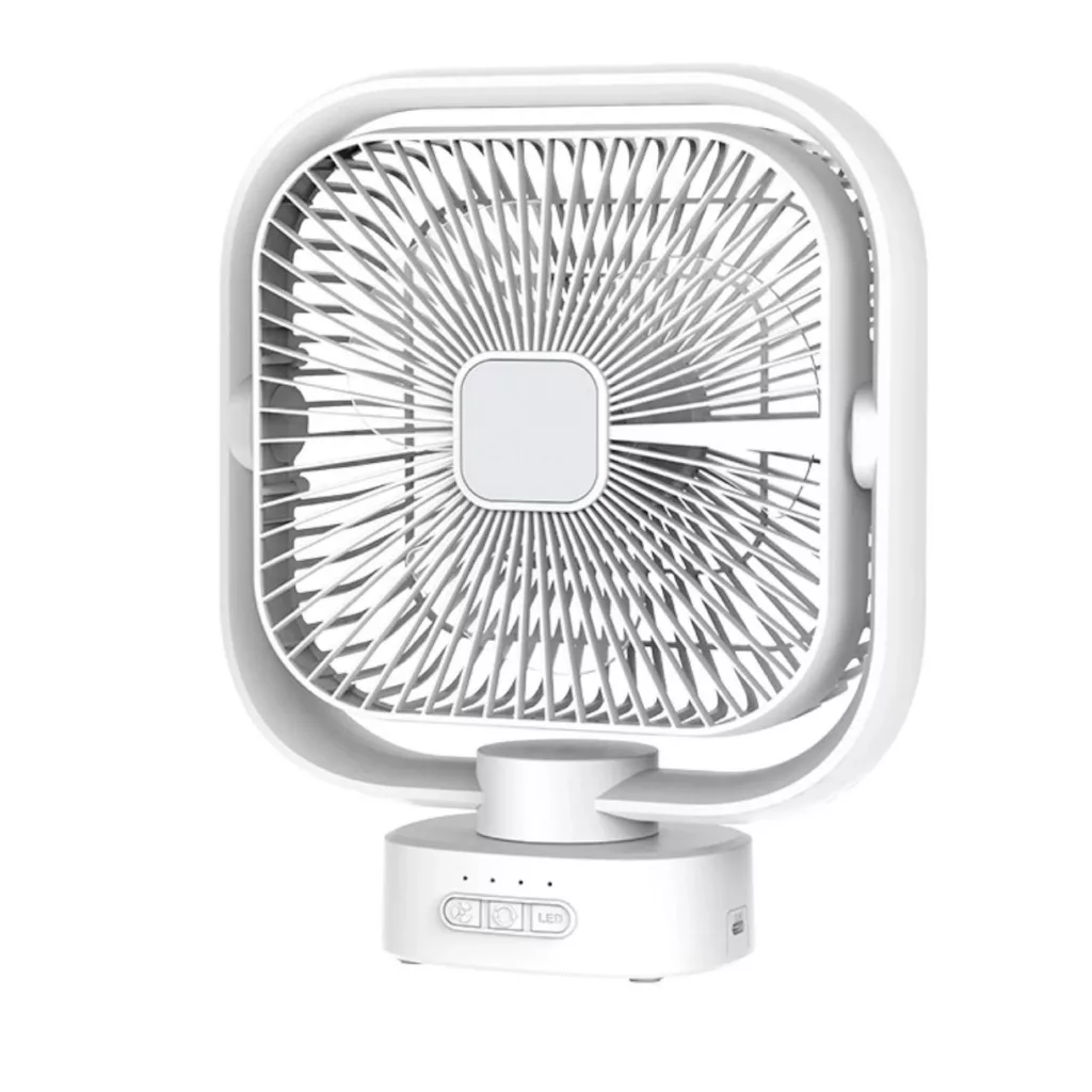 پنکه شارژي مدل GF21122 ظرفیت 3000 میلی آمپر ساعت