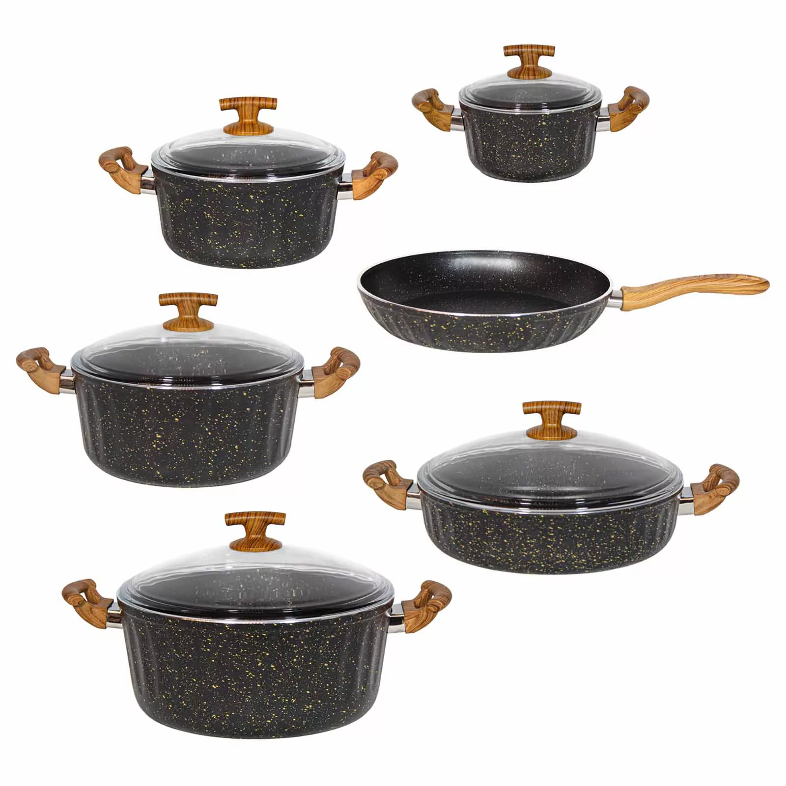 سرویس پخت و پز 11 پارچه اویز مدل الیپس